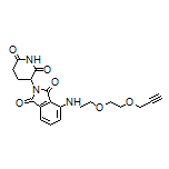 2-(2,6-Dioxopiperidin-3-yl)-4-[[2-[2-(prop-2-yn-1-yloxy)ethoxy]ethyl]amino]isoindoline-1,3-dione