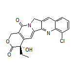 (S)-7-Chloro-4-ethyl-4-hydroxy-1H-pyrano[3’,4’:6,7]indolizino[1,2-b]quinoline-3,14(4H,12H)-dione