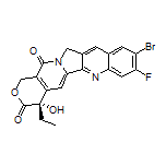 (S)-9-Bromo-4-ethyl-8-fluoro-4-hydroxy-1H-pyrano[3’,4’:6,7]indolizino[1,2-b]quinoline-3,14(4H,12H)-dione