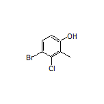 4-Bromo-3-chloro-2-methylphenol