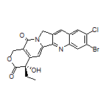 (S)-8-Bromo-9-chloro-4-ethyl-4-hydroxy-1H-pyrano[3’,4’:6,7]indolizino[1,2-b]quinoline-3,14(4H,12H)-dione