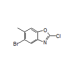 5-Bromo-2-chloro-6-methylbenzo[d]oxazole