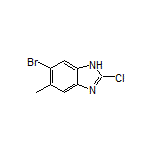 6-Bromo-2-chloro-5-methyl-1H-benzo[d]imidazole
