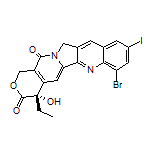 (S)-7-Bromo-4-ethyl-4-hydroxy-9-iodo-1H-pyrano[3’,4’:6,7]indolizino[1,2-b]quinoline-3,14(4H,12H)-dione