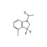 1-(3,3-Difluoro-4-iodoindolin-1-yl)ethanone