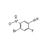 4-Bromo-2-fluoro-5-nitrobenzonitrile