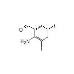 2-Amino-3,5-diiodobenzaldehyde