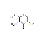 2-Amino-4-bromo-3-fluorobenzaldehyde