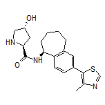 (2S,4R)-4-Hydroxy-N-[(S)-2-(4-methyl-5-thiazolyl)-6,7,8,9-tetrahydro-5H-benzo[7]annulen-5-yl]pyrrolidine-2-carboxamide
