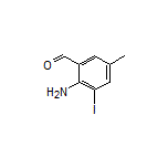2-Amino-3-iodo-5-methylbenzaldehyde