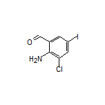 2-Amino-3-chloro-5-iodobenzaldehyde