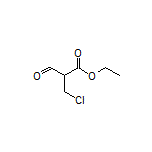 Ethyl 3-Chloro-2-formylpropanoate