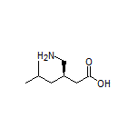 (R)-3-(Aminomethyl)-5-methylhexanoic Acid