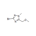 3-Bromo-5-(methoxymethyl)-1-methyl-1H-1,2,4-triazole