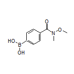 4-[Methoxy(methyl)carbamoyl]phenylboronic Acid