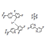 Iridium-(4,4’-difluoro-2,2’-bipyridine-κN1,κN1’)bis[3,5-difluoro-2-(5-trifluoromethyl-2-pyridinyl-κN)phenyl-κC]-hexafluorophosphate