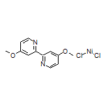 Dichloro(4,4'-dimethoxy-2,2'-bipyridine-κN1,κN1')Nickel