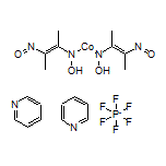 (OC-6-12)-Bis[[2,3-butanedione di(oximato-κN)](1-)]bis(pyridine)Cobalt(1+) hexafluorophosphate(1-)