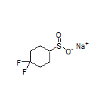 Sodium 4,4-Difluorocyclohexane-1-sulfinate