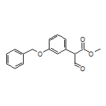 Methyl 2-[3-(Benzyloxy)phenyl]-3-oxopropanoate