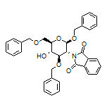 Benzyl 3,6-Di-O-benzyl-2-deoxy-2-phthalimido-beta-D-glucopyranoside