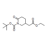 Ethyl 2-(1-Boc-6-oxo-3-piperidyl)acetate
