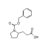 3-(1-Cbz-2-pyrrolidinyl)propanoic Acid