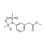 Methyl 2-[3-[Bis(methylsulfonyl)amino]phenyl]acetate