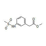 Methyl 2-[3-(Methylsulfonamido)phenyl]acetate
