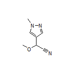 2-Methoxy-2-(1-methyl-4-pyrazolyl)acetonitrile