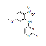N-(5-Methoxy-2-nitrophenyl)-2-(methylthio)pyrimidin-4-amine
