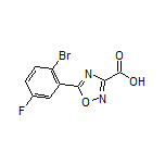 5-(2-bromo-5-fluorophenyl)-1,2,4-oxadiazole-3-carboxylic acid