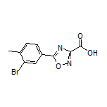 5-(3-Bromo-4-methylphenyl)-1,2,4-oxadiazole-3-carboxylic Acid