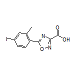 5-(4-Iodo-2-methylphenyl)-1,2,4-oxadiazole-3-carboxylic Acid
