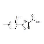 5-(2-Methoxy-4-methylphenyl)-1,2,4-oxadiazole-3-carboxylic Acid