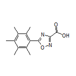 5-(2,3,4,5,6-Pentamethylphenyl)-1,2,4-oxadiazole-3-carboxylic Acid