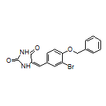 (E)-5-[4-(Benzyloxy)-3-bromobenzylidene]imidazolidine-2,4-dione