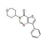 7-Phenyl-3-(tetrahydro-2H-pyran-4-yl)thieno[3,2-d]pyrimidin-4(3H)-one
