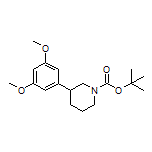 1-Boc-3-(3,5-dimethoxyphenyl)piperidine