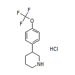3-[4-(Trifluoromethoxy)phenyl]piperidine Hydrochloride