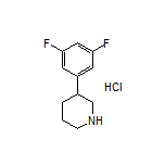 3-(3,5-Difluorophenyl)piperidine Hydrochloride