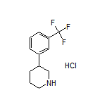 3-[3-(Trifluoromethyl)phenyl]piperidine Hydrochloride