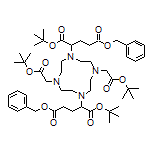 5-Dibenzyl 1-Di-tert-butyl 2,2’-[4,10-Bis[2-(tert-butoxy)-2-oxoethyl]-1,4,7,10-tetraazacyclododecane-1,7-diyl]dipentanedioate