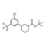 1-Boc-3-[3-chloro-5-(trifluoromethyl)phenyl]piperidine