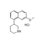 3-(7-Methoxy-1-naphthyl)piperidine Hydrochloride