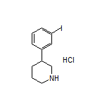3-(3-Iodophenyl)piperidine Hydrochloride