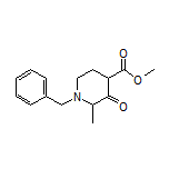 Methyl 1-Benzyl-2-methyl-3-oxopiperidine-4-carboxylate