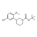 1-Boc-3-(5-chloro-2-methoxyphenyl)piperidine
