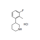 3-(3-Fluoro-2-methylphenyl)piperidine Hydrochloride