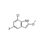 7-Chloro-5-fluoro-2-methoxy-1H-indole